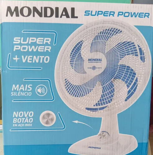 Ventilador Mondial 40 cm Grande. Novo lacrado na caixa