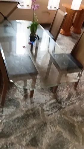 Tampo de vidro para mesa 1,60 x 0,90 - apenas o vidro