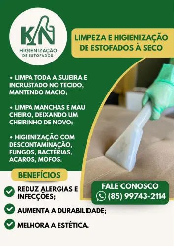 LIMPEZA DE ESTOFADOS: SOFÁ, CAMA, CADEIRA E POLTRONA