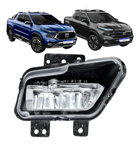 Farol Milha Auxiliar Fiat Toro 2022 23 24 25 2026 Ld Cristal Direito