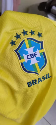 Camisa amarela da seleção do Brasil - Camiseta Brasil 