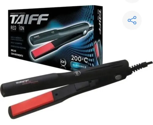 Prancha Taiff Red Ion (NOVA)