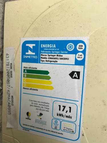 Placa de potência split 9.000 btus Springer 