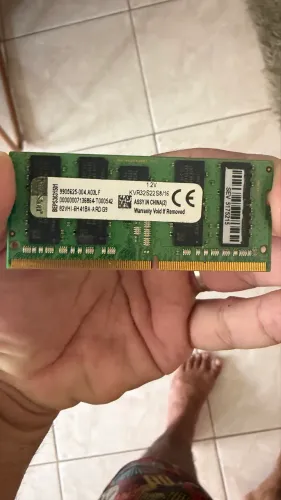 Memória 16gb notebook Kingston ddr4 3200mhz
