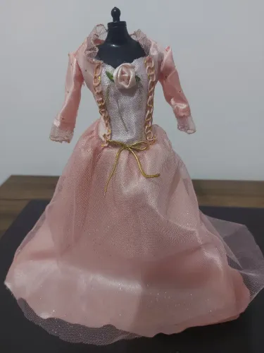 Vestido de barbie roupa de barbie