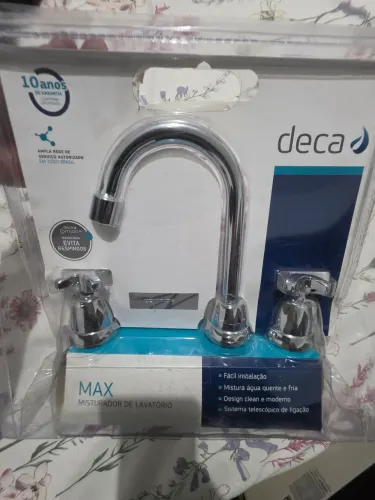 Misturador cromado Max Deca