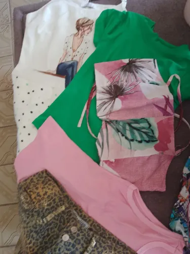 5 peças por R$ 120,00 Peças Novas. BAZAR.