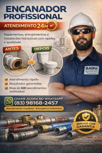 ENCANADOR (MANUTENÇÕES HIDRÁULICAS)