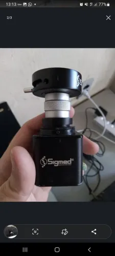 Câmera Sigmed + Endocoupler