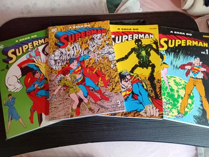 Hq A Saga do superman vol 1 a 4