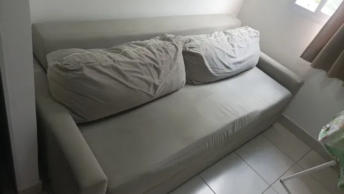 Vendo sofá cama 3 lugares 