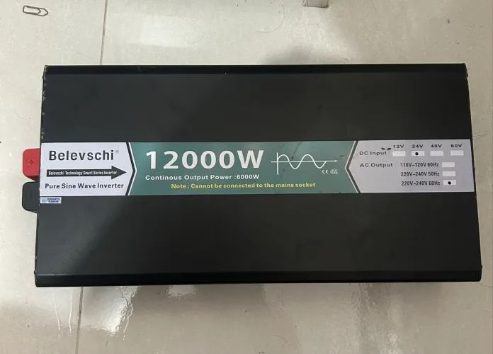 Inversor 24v / 12.000W