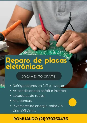 Reparo de placas eletrônicas