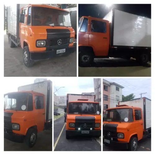 Caminhão direção hidráulica freio a ar