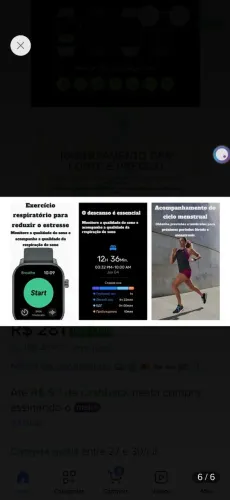 SmartWatch zeblaze 3 gps novo na caixa
