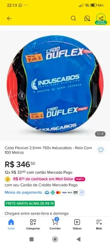 Peças de Fio 2,5