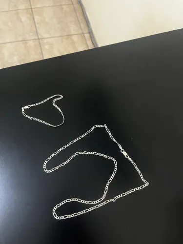PRATA 925 ( pulseira e corrente ) 