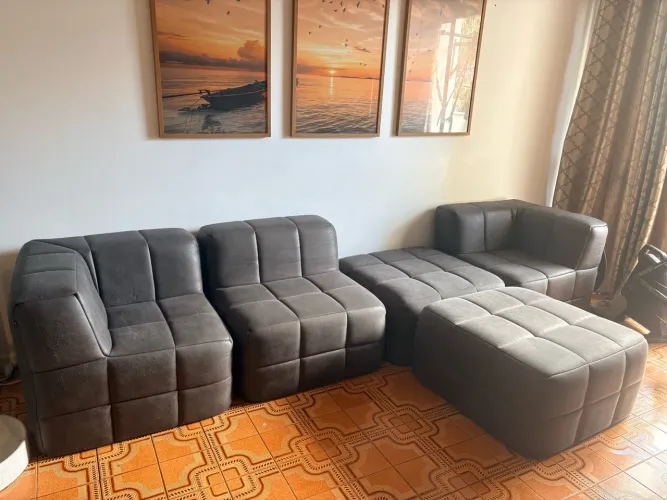 Sofá modulado 5 peças 