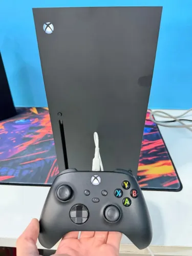 Xbox Series X c leitor de disco pego console na troca marilia sp
