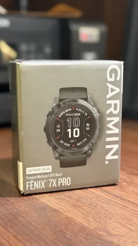 Garmin Fênix 7X Pro Sapphire Solar ? Top de linha, GPS, solar e tela safira