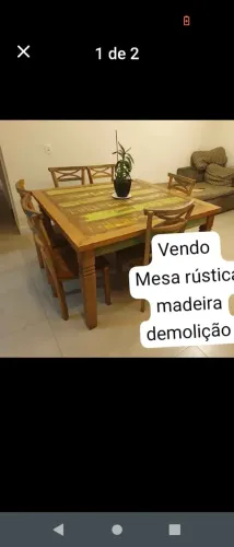 Mesa quadrada 