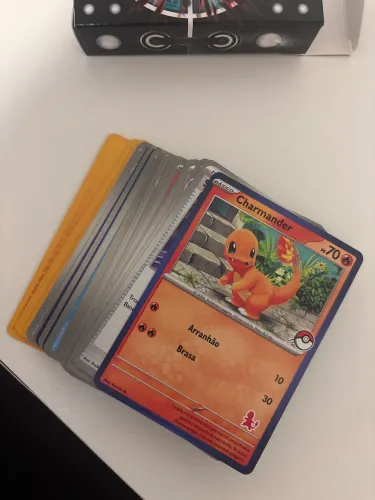 Deck meu primeiro pokemon charmander x squirtle iniciante