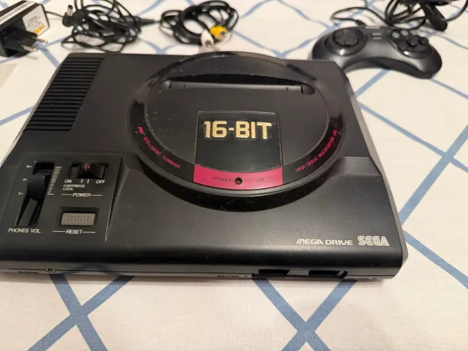 Mega drive Original 16 BIT completo na caixa CIB