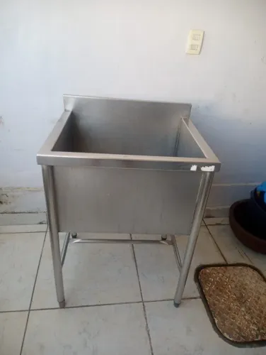 Tanque de Inox para cozinha industrial