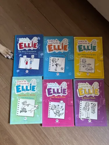 Coleção com 6 livros ?Diário de aventuras de Ellie?