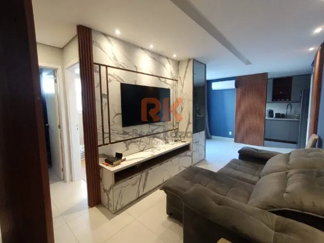 Apartamento 2 quartos (1 suíte) mobiliado com 2 vagas  Frente, Liberdade (BH)
