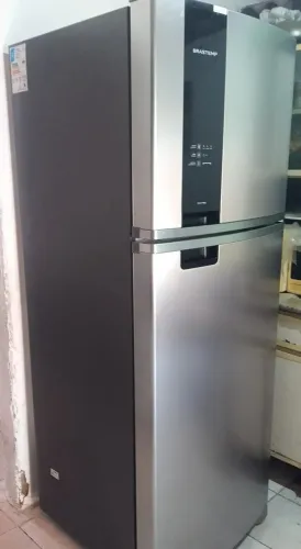 Geladeira Inox Brastemp