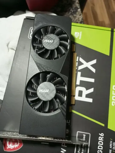 Placa de vídeo Geforce RTX 3050 6gb 