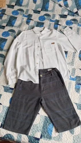 Conjunto masculino algodão