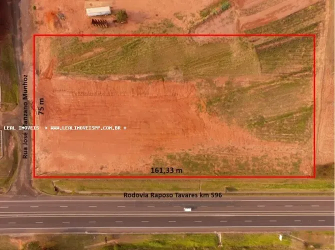 Área para Venda em Santo Anastácio, KM 596