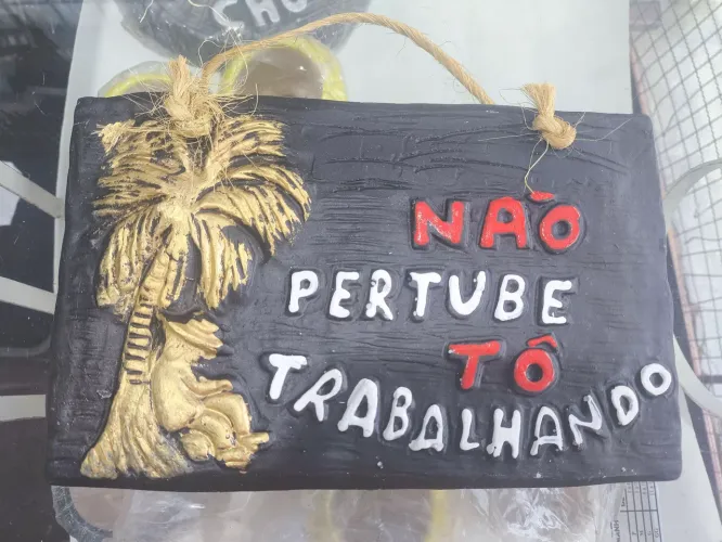 Placa decorativa