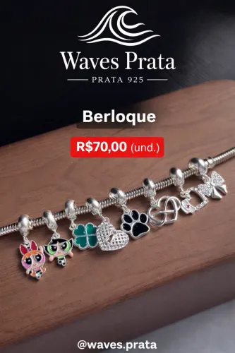 Berloque (unidade) - Prata 925