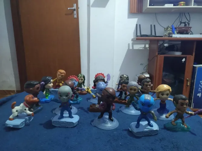 BONECOS MARVEL GUARDIÕES DA GALÁXIA 