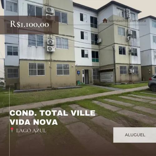 TOTAL VILLE VIDA NOVA - Imóvel para aluguel  com 2 quartos em Lago Azul - Manaus - AM