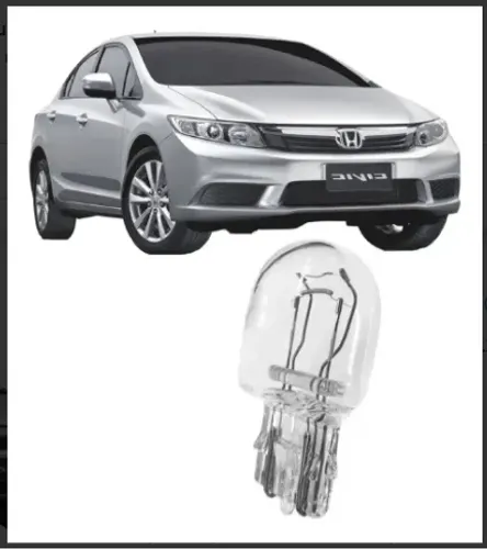 Lampada de lanterna do freio honda civic