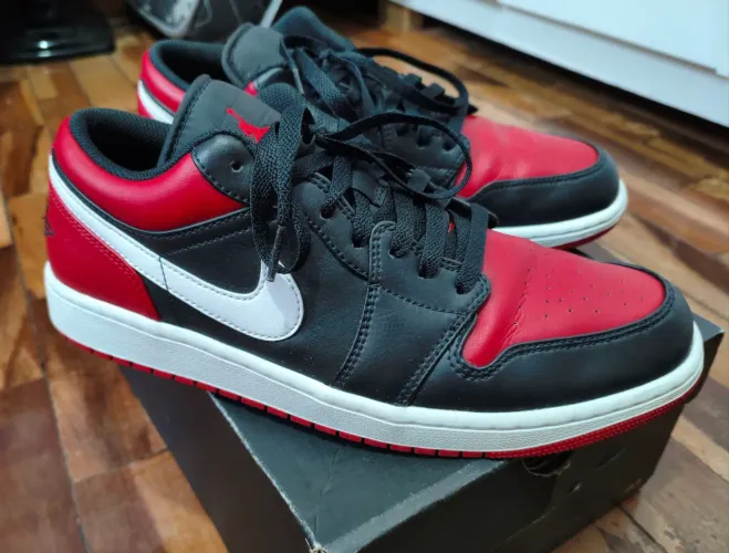Air Jordan 1 Low Alternate Bred Toe N-42