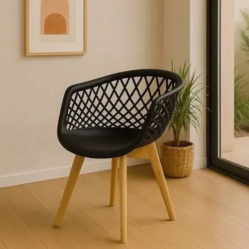 Cadeira web wood