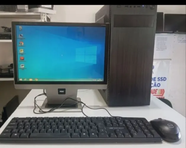 COMPUTADOR COMPLETO PARA EMPRESAS ESCRITÓRIOS PROMOÇÃO HOJE NA CCO INFORMÁTICA R$599