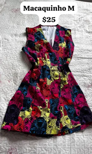 Macacão e Vestido Feminino