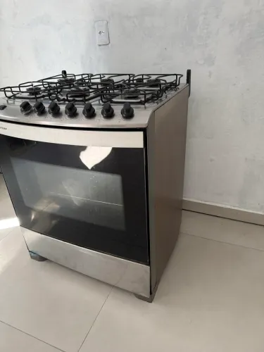 Vendo fogão elétrico 6 bocas Brastemp