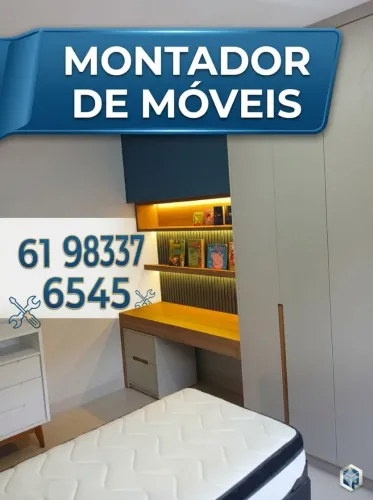 Montador de móveis em sobradinho 