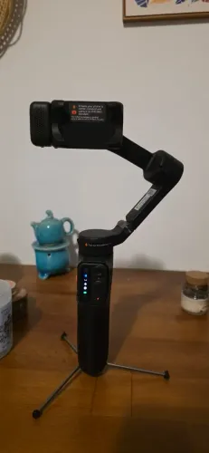 Estabilizador Hohem iSteady V3 com IA e controle - pouco usado