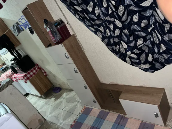 Armário em L balcão de conjunto