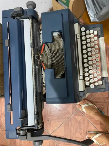 Máquina de datilografia 