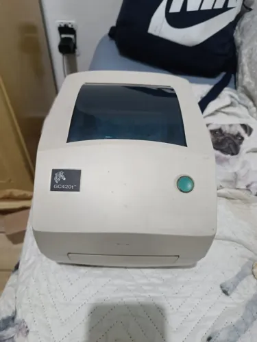 Impressora Térmica Zebra GC 420t - Funcionando Perfeitamente