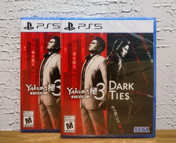 Yakuza Kiwami 3 e Dark Ties Ps5 Lacrado (Aceitamos seu jogo usado como pagamento)